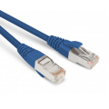 Патч-корд SF/UTP 4 пары, Кат.6, 2хRJ45, 20м, синий, LSZH, Hyperline PC-LPM-SFTP-RJ45-RJ45-C6-20M-LSZH-BL