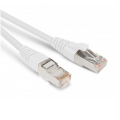 Патч-корд SF/UTP 4 пары, Кат.5е, 2хRJ45, 15м, белый, LSZH, Hyperline PC-LPM-SFTP-RJ45-RJ45-C5e-15M-LSZH-WH