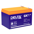 Батарея аккумуляторная DELTA GX 12-12, (12В, 12Ач)