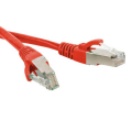 Патч-корд SF/UTP 4 пары, Кат.5е, 2хRJ45, 9м, красный, LSZH, Hyperline PC-LPM-SFTP-RJ45-RJ45-C5e-9M-LSZH-RD