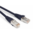 Патч-корд SF/UTP 4 пары, Кат.5е, 2хRJ45, 7м, черный, LSZH, Hyperline PC-LPM-SFTP-RJ45-RJ45-C5e-7M-LSZH-BK 