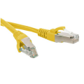 Патч-корд SF/UTP 4 пары, Кат.5е, 2хRJ45, 20м, желтый, LSZH, Hyperline PC-LPM-SFTP-RJ45-RJ45-C5e-20M-LSZH-YL