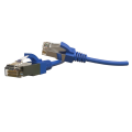 Патч-корд S/FTP 4 пары, Кат.6, 2хRJ45, 1м, синий, LSZH, Hyperline PC-LPT-SFTP-RJ45-RJ45-C6-1M-LSZH-BL