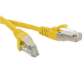 Патч-корд SF/UTP 4 пары, Кат.5е, 2хRJ45, 5м, желтый, LSZH, Hyperline PC-LPM-SFTP-RJ45-RJ45-C5e-5M-LSZH-YL