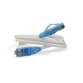 Патч-корд UTP 4 пары, Кат.6, 2хRJ45, 15м, белый, LSZH, Hyperline PC-LPM-UTP-RJ45-RJ45-C6-15M-LSZH-WH