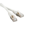 Патч-корд FTP 4 пары, Кат.6, 2хRJ45, 2м, белый, LSZH, Hyperline PC-LPM-STP-RJ45-RJ45-C6-2M-LSZH-WH