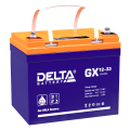 Батарея аккумуляторная DELTA GX 12-33, (12В, 33Ач)