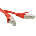 Патч-корд SF/UTP 4 пары, Кат.5е, 2хRJ45, 20м, красный, LSZH, Hyperline PC-LPM-SFTP-RJ45-RJ45-C5e-20M-LSZH-RD