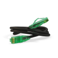 Патч-корд UTP 4 пары, Кат.6а, 2хRJ45, 3м, черный, LSZH, Hyperline PC-LPM-UTP-RJ45-RJ45-C6a-3M-LSZH-BK