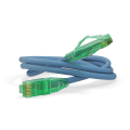 Патч-корд UTP 4 пары, Кат.6а, 2хRJ45, 1м, синий, LSZH, Hyperline PC-LPM-UTP-RJ45-RJ45-C6a-1M-LSZH-BL