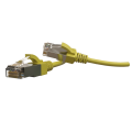 Патч-корд S/FTP 4 пары, Кат.6, 2хRJ45, 1м, желтый, LSZH, Hyperline PC-LPT-SFTP-RJ45-RJ45-C6-1M-LSZH-YL