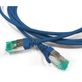 Патч-корд S/FTP 4 пары, Кат.6а, 2хRJ45, 3м, синий, LSZH, Hyperline PC-LPT-SFTP-RJ45-RJ45-C6a-3M-LSZH-BL