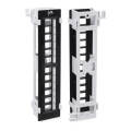 Патч-панель 12хRJ45, UTP, настенная, модульная, Cabeus PLB-12-WL