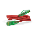 Патч-корд UTP 4 пары, Кат.6а, 2хRJ45, 15м, красный, LSZH, Hyperline PC-LPM-UTP-RJ45-RJ45-C6a-15M-LSZH-RD