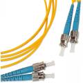 Шнур оптический ST/UPC-ST/UPC, SM, 50м, Duplex, желтый, Hyperline FC-D2-9-ST/UR-ST/UR-H-50M-LSZH-YL