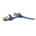 Патч-корд UTP 4 пары, Кат.6, 2хRJ45, 2м, синий, LSZH, Hyperline PC-LPT-UTP-RJ45-RJ45-C6-2M-LSZH-BL