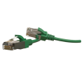 Патч-корд S/FTP 4 пары, Кат.6, 2хRJ45, 1,5м, зеленый, LSZH, Hyperline PC-LPT-SFTP-RJ45-RJ45-C6-1.5M-LSZH-GN