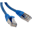 Патч-корд FTP 4 пары, Кат.6, 2хRJ45, 1м, синий, LSZH, Hyperline PC-LPM-STP-RJ45-RJ45-C6-1M-LSZH-BL