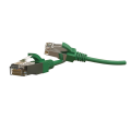 Патч-корд S/FTP 4 пары, Кат.6, 2хRJ45, 1м, зеленый, LSZH, Hyperline PC-LPT-SFTP-RJ45-RJ45-C6-1M-LSZH-GN