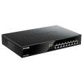 Коммутатор D-Link Gigabit PoE Switch DGS-1008MP/B1A 8