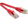 Патч-корд FTP 4 пары, Кат.5e, 2хRJ45, 20м, красный, LSZH, Hyperline PC-LPM-STP-RJ45-RJ45-C5e-20M-LSZH-RD