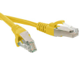 Патч-корд SF/UTP 4 пары, Кат.6, 2хRJ45, 8м, желтый, LSZH, Hyperline PC-LPM-SFTP-RJ45-RJ45-C6-8M-LSZH-YL