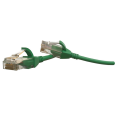 Патч-корд UTP 4 пары, Кат.6, 2хRJ45, 5м, зеленый, LSZH, Hyperline PC-LPT-UTP-RJ45-RJ45-C6-5M-LSZH-GN