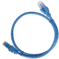 Патч-корд UTP 4 пары, Кат.5е, 2хRJ45, 0,5м, синий, PVC, ITK PC03-C5EU-05M