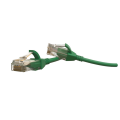 Патч-корд UTP 4 пары, Кат.6, 2хRJ45, 2м, зеленый, LSZH, Hyperline PC-LPT-UTP-RJ45-RJ45-C6-2M-LSZH-GN