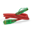 Патч-корд UTP 4 пары, Кат.6а, 2хRJ45, 1,5м, красный, LSZH, Hyperline PC-LPM-UTP-RJ45-RJ45-C6a-1.5M-LSZH-RD