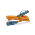 Патч-корд UTP 4 пары, Кат.6, 2хRJ45, 15м, оранжевый, LSZH, Hyperline PC-LPM-UTP-RJ45-RJ45-C6-15M-LSZH-OR