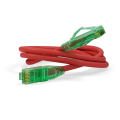 Патч-корд UTP 4 пары, Кат.6а, 2хRJ45, 10м, красный, LSZH, Hyperline PC-LPM-UTP-RJ45-RJ45-C6a-10M-LSZH-RD