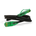 Патч-корд UTP 4 пары, Кат.6а, 2хRJ45, 1м, черный, LSZH, Hyperline PC-LPM-UTP-RJ45-RJ45-C6a-1M-LSZH-BK