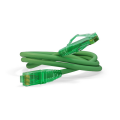 Патч-корд UTP 4 пары, Кат.6а, 2хRJ45, 5м, зеленый, LSZH, Hyperline PC-LPM-UTP-RJ45-RJ45-C6a-5M-LSZH-GN