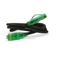 Патч-корд UTP 4 пары, Кат.6а, 2хRJ45, 2м, черный, LSZH, Hyperline PC-LPM-UTP-RJ45-RJ45-C6a-2M-LSZH-BK