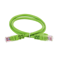 Патч-корд UTP 4 пары, Кат.6a, 2хRJ45, 7м, зеленый, LSZH, ITK PC02-C6AUL-7M