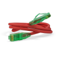 Патч-корд UTP 4 пары, Кат.6а, 2хRJ45, 20м, красный, LSZH, Hyperline PC-LPM-UTP-RJ45-RJ45-C6a-20M-LSZH-RD