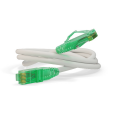 Патч-корд UTP 4 пары, Кат.6а, 2хRJ45, 15м, белый, LSZH, Hyperline PC-LPM-UTP-RJ45-RJ45-C6a-15M-LSZH-WH