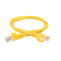 Патч-корд UTP 4 пары, Кат.5e, 2хRJ45, 15м, желтый, PVC, ITK PC05-C5EU-15M