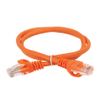 Патч-корд UTP 4 пары, Кат.5e, 2хRJ45, 15м, оранжевый, LSZH, ITK PC07-C5EUL-15M