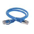 Патч-корд FTP 4 пары, Кат.5e, 2хRJ45, 10м, синий, LSZH, ITK PC03-C5EFL-10M