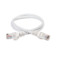 Патч-корд UTP 4 пары, Кат.6, 2хRJ45, 10м, белый, LSZH, ITK PC08-C6UL-10M