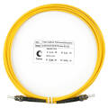 Шнур оптический ST/UPC-ST/UPC, SM, 3м, Simplex, желтый, Cabeus FOP(s)-9-ST-ST-3m