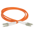 Шнур оптический LC/UPC-LC/UPC, MM 50/125, 5м, Duplex OM2, оранжевый, ITK FPC50-LCU-LCU-C2L-5M
