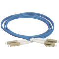 Шнур оптический LC/UPC-LC/UPC, MM 50/125, 5м, Duplex OM4, маджента, ITK FPC5004-LCU-LCU-C2L-5M