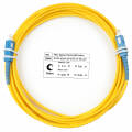 Шнур оптический SC/UPC-SC/UPC, SM, 7м, Simplex, желтый, Cabeus FOP(s)-9-SC-SC-7m