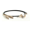 Шнур оптический LC/PC-SC/PC, MM 50/125, 20м, Duplex, черный, Hyperline FC-D2-50-LC/PR-SC/PR-H-20M-LSZH-BK