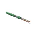 Кабель FTP 4 пары, внутр., 0,80мм, LSZH, зеленый, 500м, Hyperline KNX-F-4x20/1-LSZH-GN