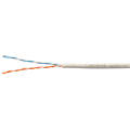 Кабель FTP 2 пары, Кат.5е, внутр., 0,48мм, PVC, серый, 100м, Cabeus UTP-2P-Cat.5e-SOLID-GY-LIGHT-100