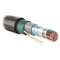 Кабель FTP 10 пар, Кат.3, внешний, 0,51мм, PE, брон, чёрный, 500м, Hyperline FUTP10-C3-S24-ARM-OUT-PE-BK